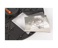 Platinium Nástěnné hodiny s fotorámečky kruhové (1)