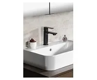 SAPHO PAX stojánková umyvadlová baterie, černá mat (1)