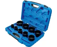 BGS Sada klíčů na matice se zářezy, vnitřní čep, KM4 - KM12,  9dílná (3)