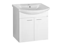 AQUALINE ZOJA umyvadlová skříňka 61,5x74x32cm, bílá, 2x dvířka AQUALINE ZOJA umyvadlová skříňka 61,5x74x32cm, bílá, 2x dvířka