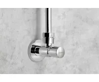 SAPHO Sprchový sloup s tlačným ventilem, chrom (3)