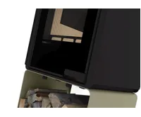 HS Flamingo Krbová kamna FLAMINGO DELUXE ® PENTAI, olivová (21)