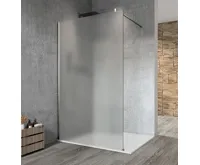 GELCO VARIO CHROME jednodílná sprchová zástěna k instalaci ke stěně, matné sklo, 1000 mm