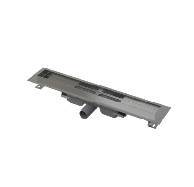 ALCAPLAST Sprchový liniový žlab nerezový, s okrajem, pro plný rošt, délka 550 mm APZ106-550