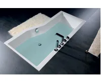 POLYSAN VERSYS R asymetrická vana 160x84x70x47cm, bílá (5)