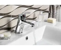 AQUALINE KASIOPEA stojánková umyvadlová baterie, chrom (4)