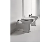 KERASAN WALDORF WC mísa stojící, 37x65cm, spodní/zadní odpad, bílá (8)