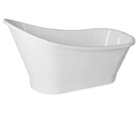 POLYSAN LUTON volně stojící vana 159x73x80cm, bílá POLYSAN LUTON volně stojící vana 159x73x80cm, bílá