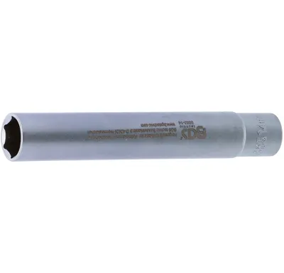 BGS Nástrčná hlavice šestihranná, extra prodloužené, 10 mm (3/8"), 14 mm