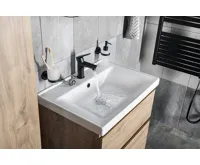 AQUALINE LOTTA stojánková umyvadlová baterie, černá mat (5)