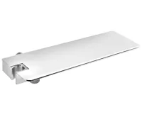 SAPHO Držák sprchy s vyústěním, polička, chrom