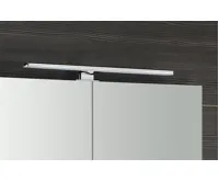 SAPHO RIWA galerka s LED osvětlením, 81x70x17cm, dub stříbrný (3)