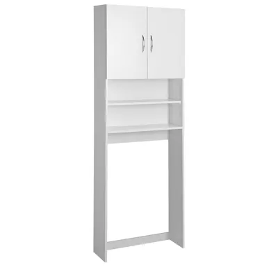 AQUALINE SIMPLEX ECO skříňka za pračku 63x25x190cm, bílá
