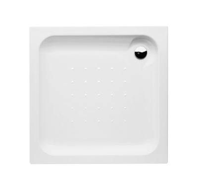 JIKA DEEP Sprchová vanička, akrylátová, čtvercová, 80x80x6,3, Bílá