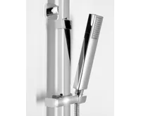 SAPHO Sprchový sloup k napojení na baterii, hlavová, ruční sprcha, chrom (5)