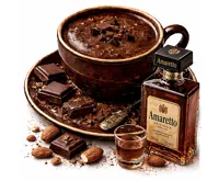 Horká čokoláda Moretto - Amaretto 30g