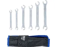 BGS Klíče otevřené oboustrannéočkové, 8x9 - 18x19 mm, 6dílná (2)