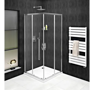 GELCO SIGMA SIMPLY čtvercový sprchový kout 900x900 mm, rohový vstup, čiré sklo