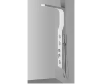 AQUALINE YUKI sprchový panel 210x1400mm, bílá mat (5)