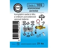 Hartman Sada č. 169: sada k tělu a vrškům van. a sprch.porcel.baterie