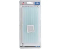 BGS Souprava patron tavného lepidla, čiré, bílé, 11 x 200 mm, 16dílná BGS Souprava patron tavného lepidla, čiré, bílé, 11 x 200 mm, 16dílná