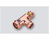 CU lisovací T-kus redukovaný 9131 - 28 x 15 x 28 - pro topení i rozvod plynu CU lisovací T-kus redukovaný 9131 - 28 x 15 x 28 - pro topení i rozvod plynu