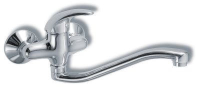 Novaservis dřezová umyvadlová baterie 100 mm metalia 55 chrom - 55074,0