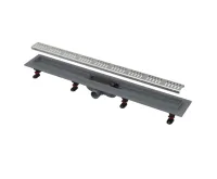 ALCAPLAST Podlahový žlab s okrajem pro perforovaný rošt APZ10-750M