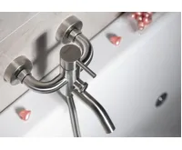 SAPHO MINIMAL nástěnná vanová baterie, nerez mat (4)