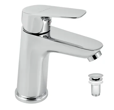 NOVASERVIS Umyvadlová baterie s výpustí Titania Pure chrom - 90303,0