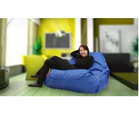 Sedací pytel 189x140 comfort s popruhy dark blue (1)