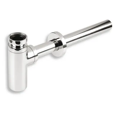 NOVASERVIS Sifon umyvadlový celokovový,kulatý chrom - 20,0