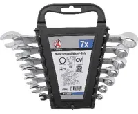 BGS Klíče očkoploché, 6-17 mm, 7 pcs. (1)