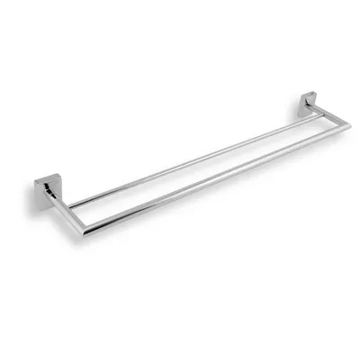 NOVASERVIS Dvojitý držák ručníků 650 mm Metalia 12 chrom - 0225,0