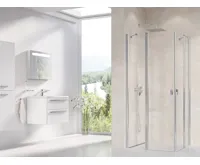 Ravak sprchové dveře CRV2-80 bright alu+Transparent