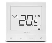 SALUS Ultratenký termostat s čidlem vlhkosti, 230 V SQ610, Systém SMART HOME SALUS Ultratenký termostat s čidlem vlhkosti, 230 V SQ610, Systém SMART HOME