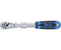 BGS Teleskopická přepínací ráčna, úhlová | 10 mm (3/8") | 260 - 365 mm - BGS 25126 (1)