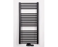 Koupelnový radiátor Thermal KD-SP 450/ 960 středové připojení - černý mat (1)