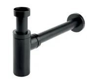 NOVASERVIS Sifon umyvadlový 5/4", černý - S282-BL