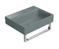 GSI NUBES keramické umývátko 40x32cm, bez otvoru, agave mat (3)