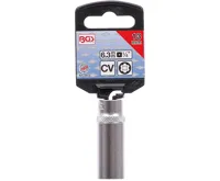 BGS Hlavice nástrčná 1/4" "Super Lock" prodloužená, 13 mm (2)
