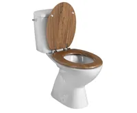 AQUALINE AQUALINE WC sedátko, dub (5)