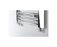 SAPHO CORNER připojovací sada ventilů termostatická triaxiální, levé provedení, chrom (1)