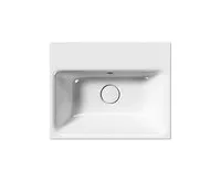 GSI NUBES keramické umyvadlo 50x40cm, bez otvoru, bílá ExtraGlaze (1)