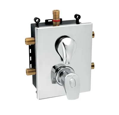 NOVASERVIS Podomítková termostatická baterie s boxem, 3 vývody - BOX57052RXT,0