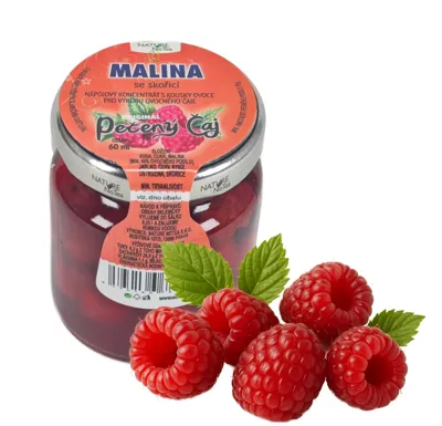 Nature NoTea s.r.o. Pečený čaj Notea - Malina se skořicí 60ml
