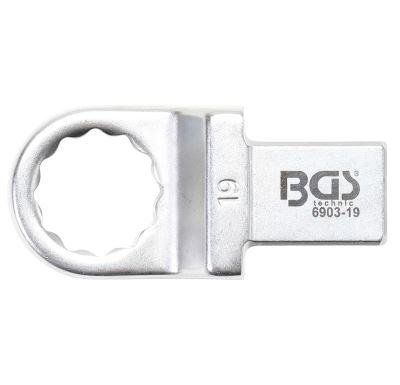 BGS Nástrčný očkový klíč, 19 mm