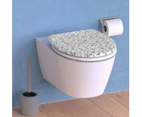Schütte WC sedátko MOSAIK GRAU| Duroplast, Soft Close (8)