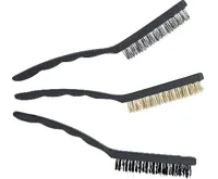 BGS Kartáče ruční sada 3 díly - ocel, mosaz, Nylon (1)