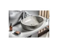 SAPHO DALMA keramické umyvadlo na desku, 59x42cm, grigio (1)